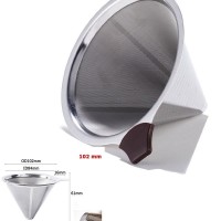 Wholesale Customized Reusable Cone Coffee Filter