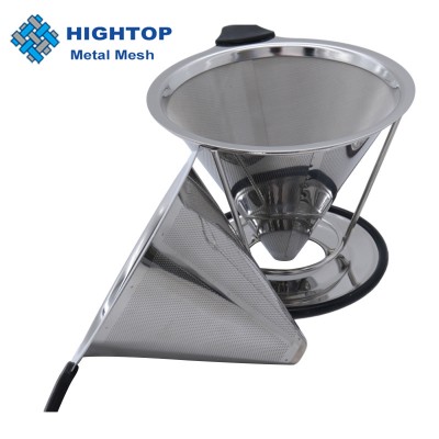 New Design Portable Removable Stainless Steel Drip Metal Coffee Filter