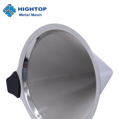 Professional Big Size Outdoor Dutch Dripper Stainless Steel Coffee Filter for Camping